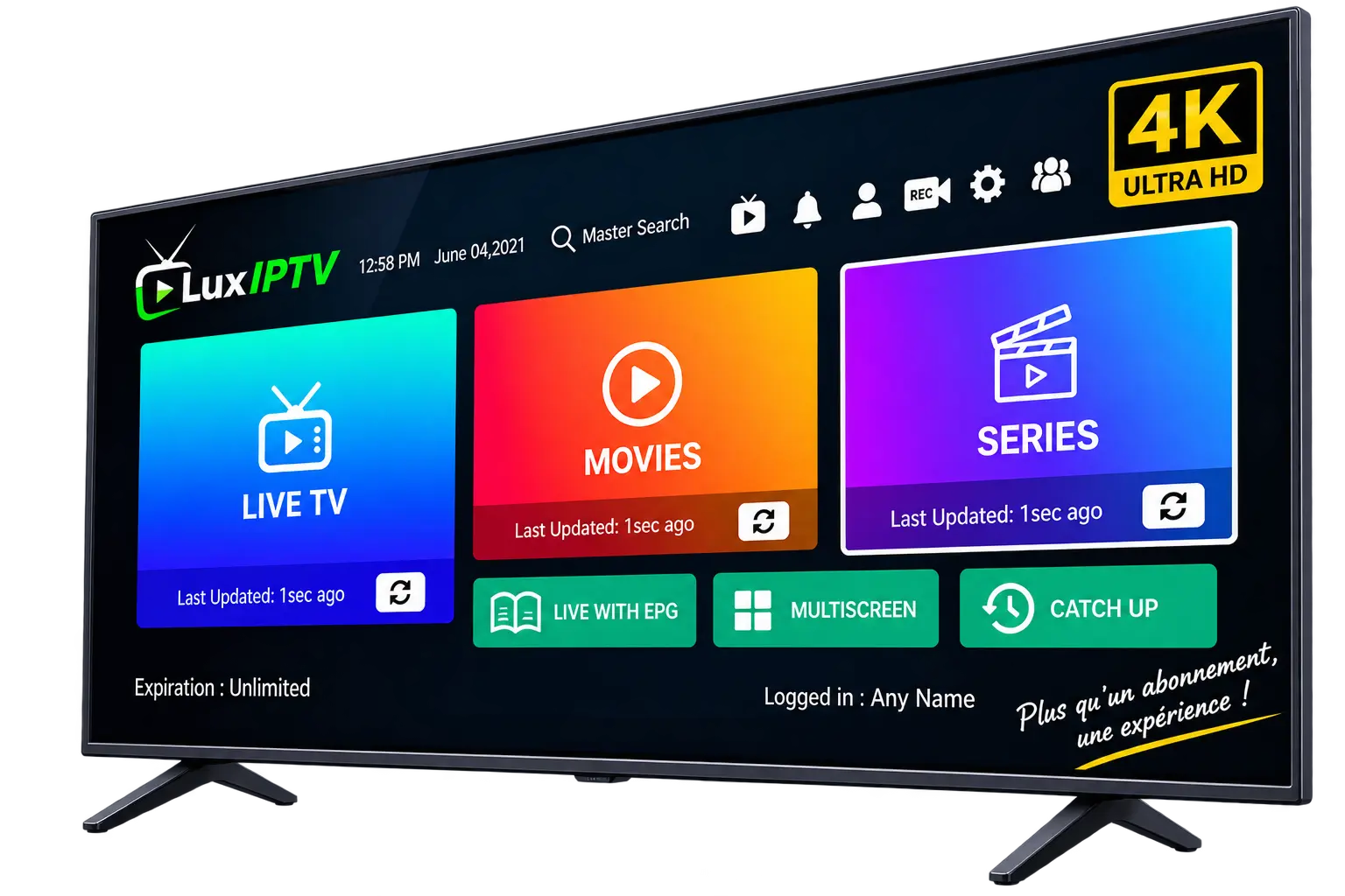 Abonnement IPTV